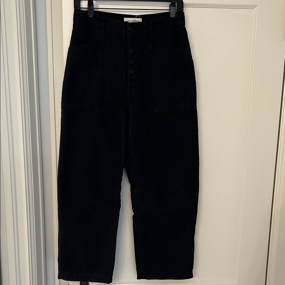 Lucky Brand Black Cropped Pants